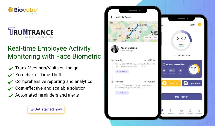 truntrance - employee attendance and visitor access management